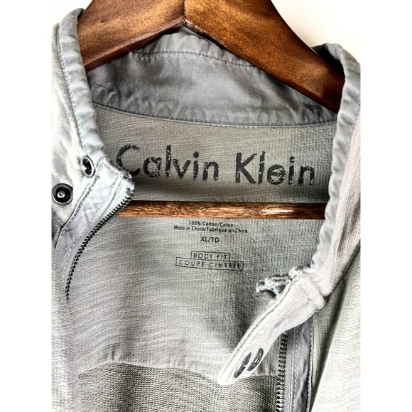 Mens Calvin Klein body fit lightweight jacket XL - Picture 3 of 7